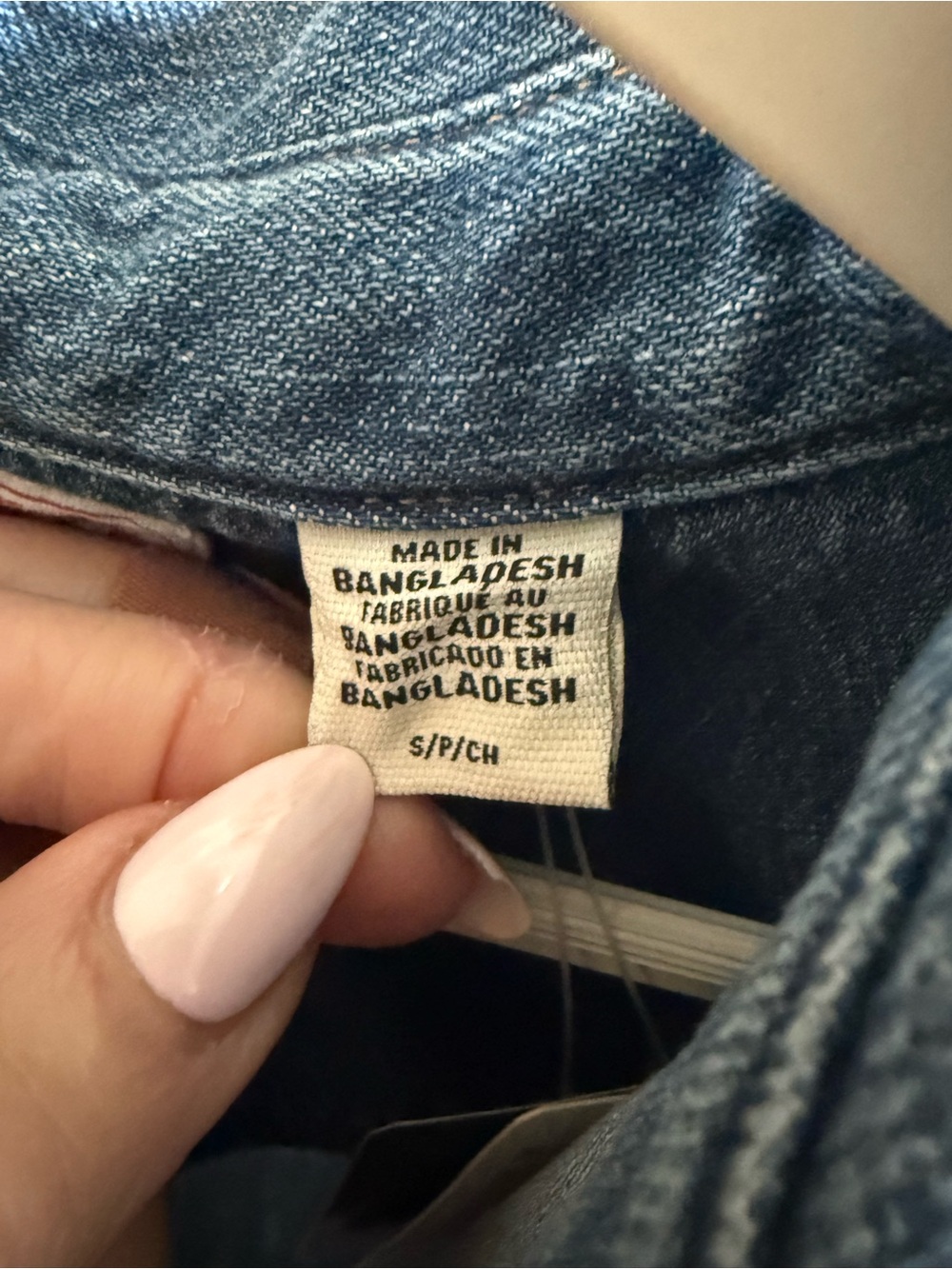 Aviator Nation Denim Blue Jacket with Tag Detail - Picture 3 of 6